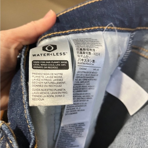 Levi’s 527 Dark Wash Bootcut Denim Jeans Size 32 X 34 Western Cowboy - Picture 4 of 9